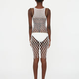 Christopher Esber - Knitted Mesh Tank Dress