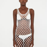 Christopher Esber - Knitted Mesh Tank Dress