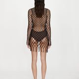 Christopher Esber - Knitted Mesh Mini Dress
