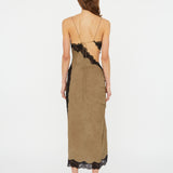 Christopher Esber - Crimped Lace Cami Dress