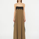 Christopher Esber - Verve Lace Floating Silk Dress