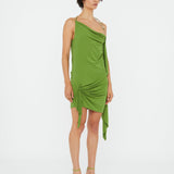 Christopher Esber - Encased Nature Cascade Mini Dress