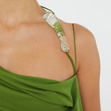 Christopher Esber - Encased Nature Cascade Mini Dress