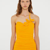 Christopher Esber - Venus Looped Cami Gather Dress