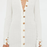 Christopher Esber - Sundial Shell Knit Cardigan Dress