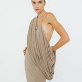 Christopher Esber - Aiba Draped Jersey Tee Dress