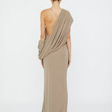 Christopher Esber - Aiba Draped Jersey Tee Dress