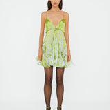 Christopher Esber - Burnout Fluted Chemise Dress