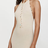Christopher Esber - Beach Quartz Halter Dress