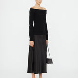 Christopher Esber - Shoulderless Cashmere Monument Dress