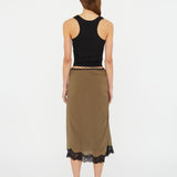 Christopher Esber - Encased Lace Rib Tank