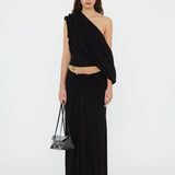 Christopher Esber - Encased Nature Suspended Jersey Skirt