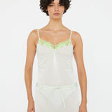 Christopher Esber - Hibiscus Embroidered Rib Bodysuit