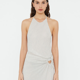 Christopher Esber - Imber Metallic Halter Top