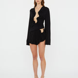Christopher Esber - Ruched Crescent Jersey Boxer Short