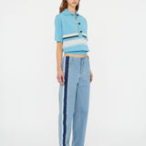 Christopher Esber - Streaked Denim Jean