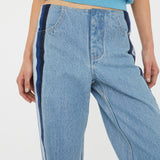Christopher Esber - Streaked Denim Jean