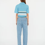 Christopher Esber - Streaked Denim Jean