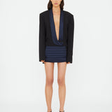 Christopher Esber - Tuxedo Contrast Wool Blazer