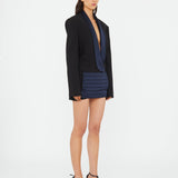 Christopher Esber - Tuxedo Contrast Wool Blazer