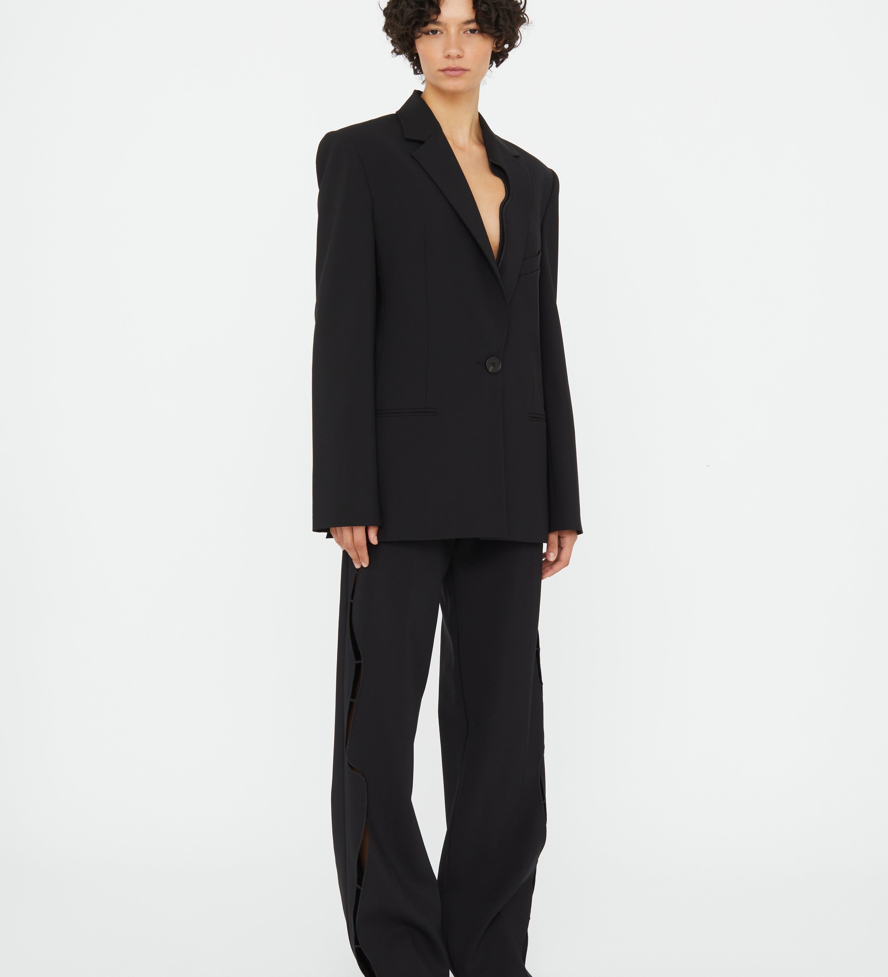 Christopher Esber - Bitten Wool Blazer
