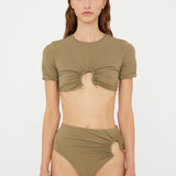 Christopher Esber - Ruched Crescent High Brief