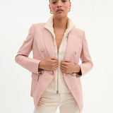 Veronica Beard - Miller Leather Dickey Jacket