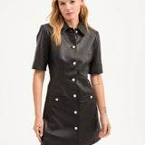 Veronica Beard - Paige Leather Dress