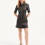 Veronica Beard - Paige Leather Dress