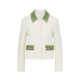 Veronica Beard - Imogen Embellished Cropped Jacket