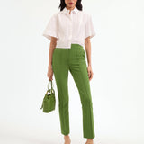 Veronica Beard - Claire Cropped Shirt