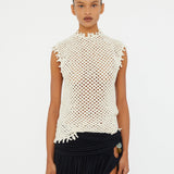 Christopher Esber - Lattice Knit Tank