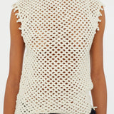 Christopher Esber - Lattice Knit Tank