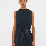 Christopher Esber - Macrame Silk Knot Dropped Armhole Top