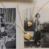 Kinn - Bébé Maison Heart Locket Necklace