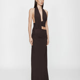 Christopher Esber - Draped Cummerbund Jersey Dress