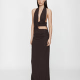 Christopher Esber - Draped Cummerbund Jersey Dress