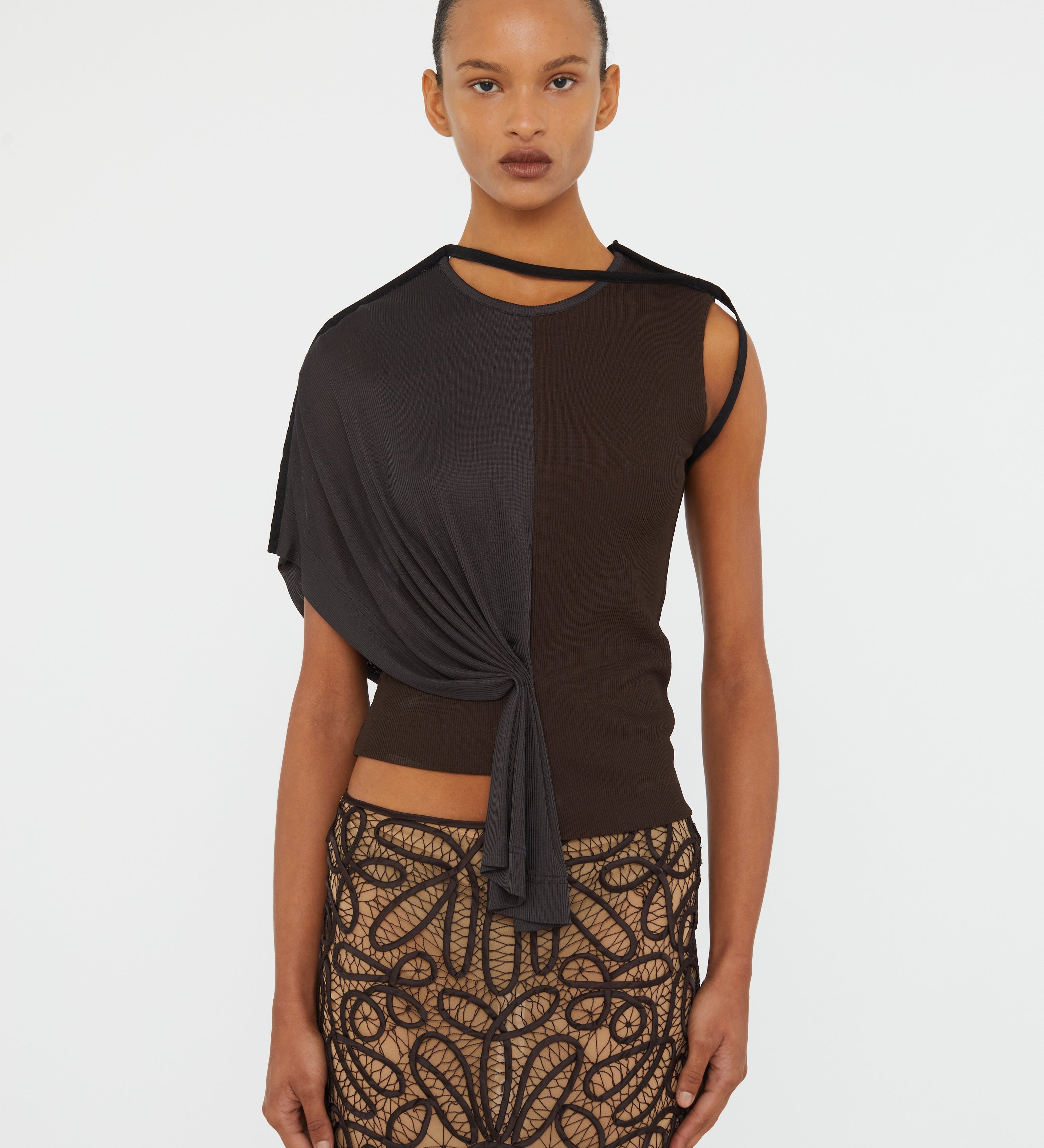 Christopher Esber - Meander Lace Skirt