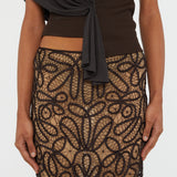Christopher Esber - Meander Lace Skirt