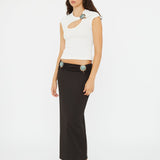 Christopher Esber - Mineral Stone Ruched Skirt