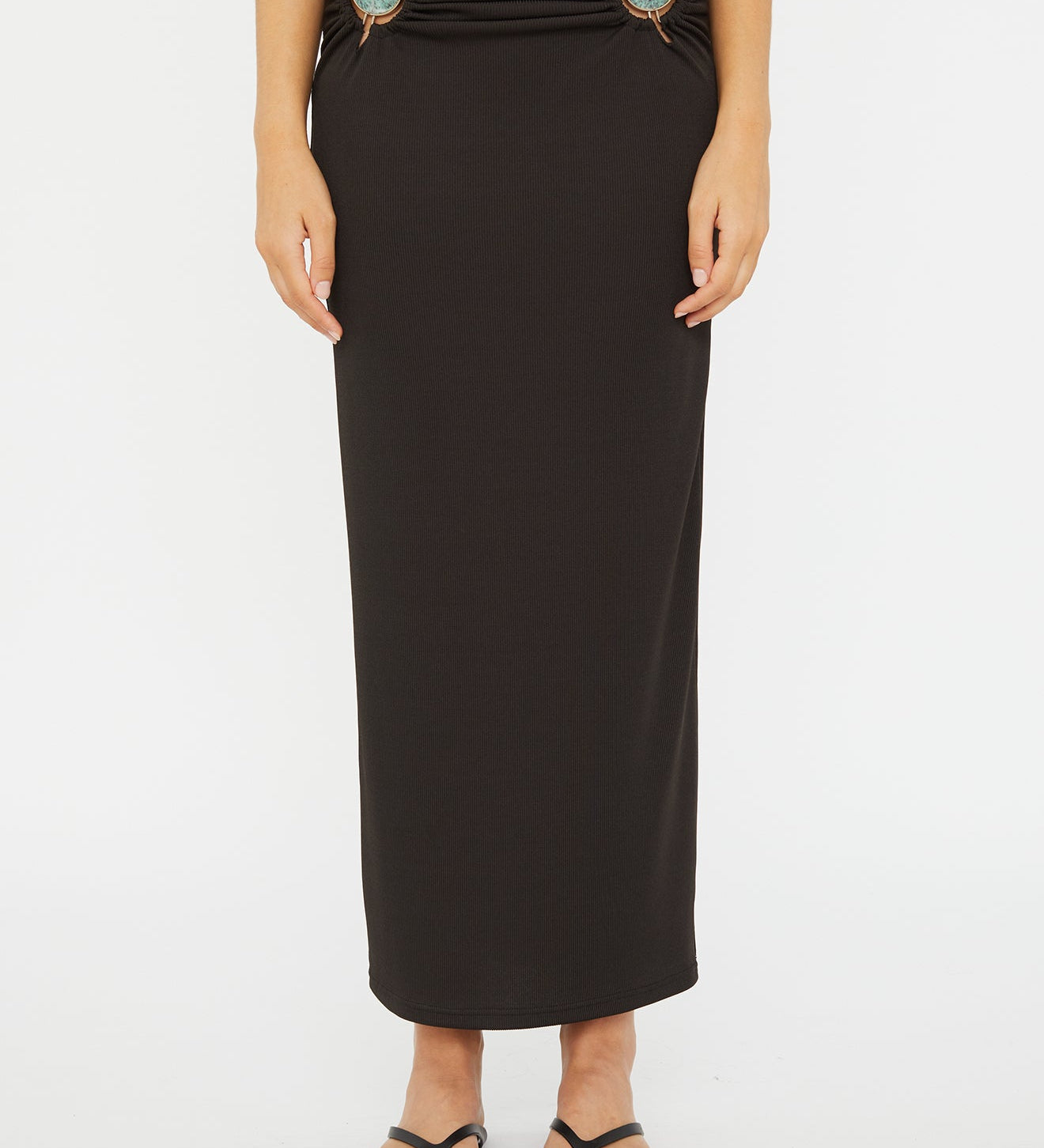 Christopher Esber - Mineral Stone Ruched Skirt