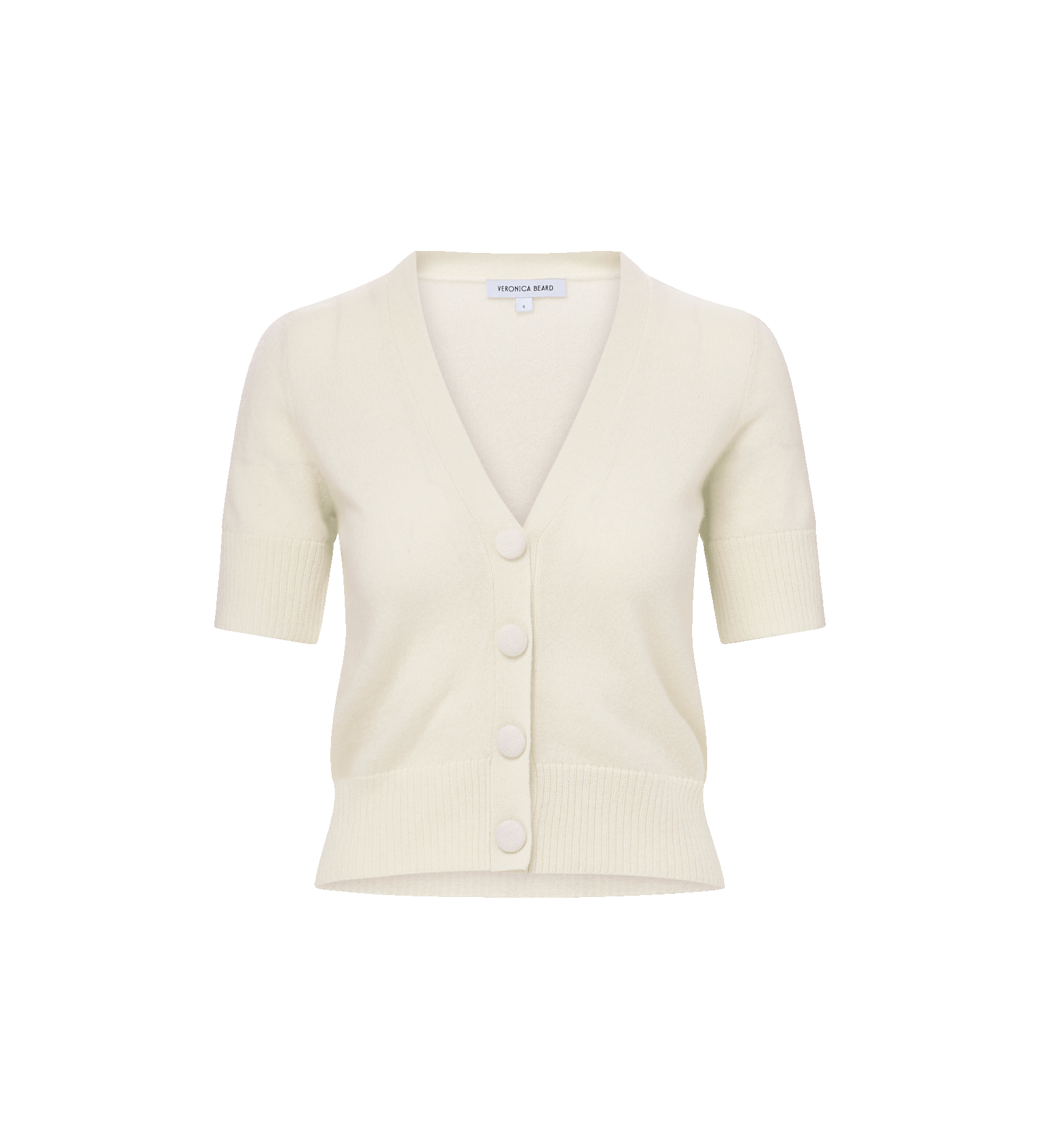 Veronica Beard - Solene Short - Sleeve Cashmere Cardigan