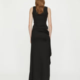 Christopher Esber - Crystal Pendant Open Twist Tank