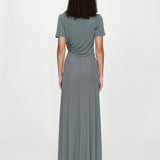 Christopher Esber - Orica Crystal Ruched Jersey Tee