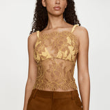 Christopher Esber - Aluna Lace Draped Top