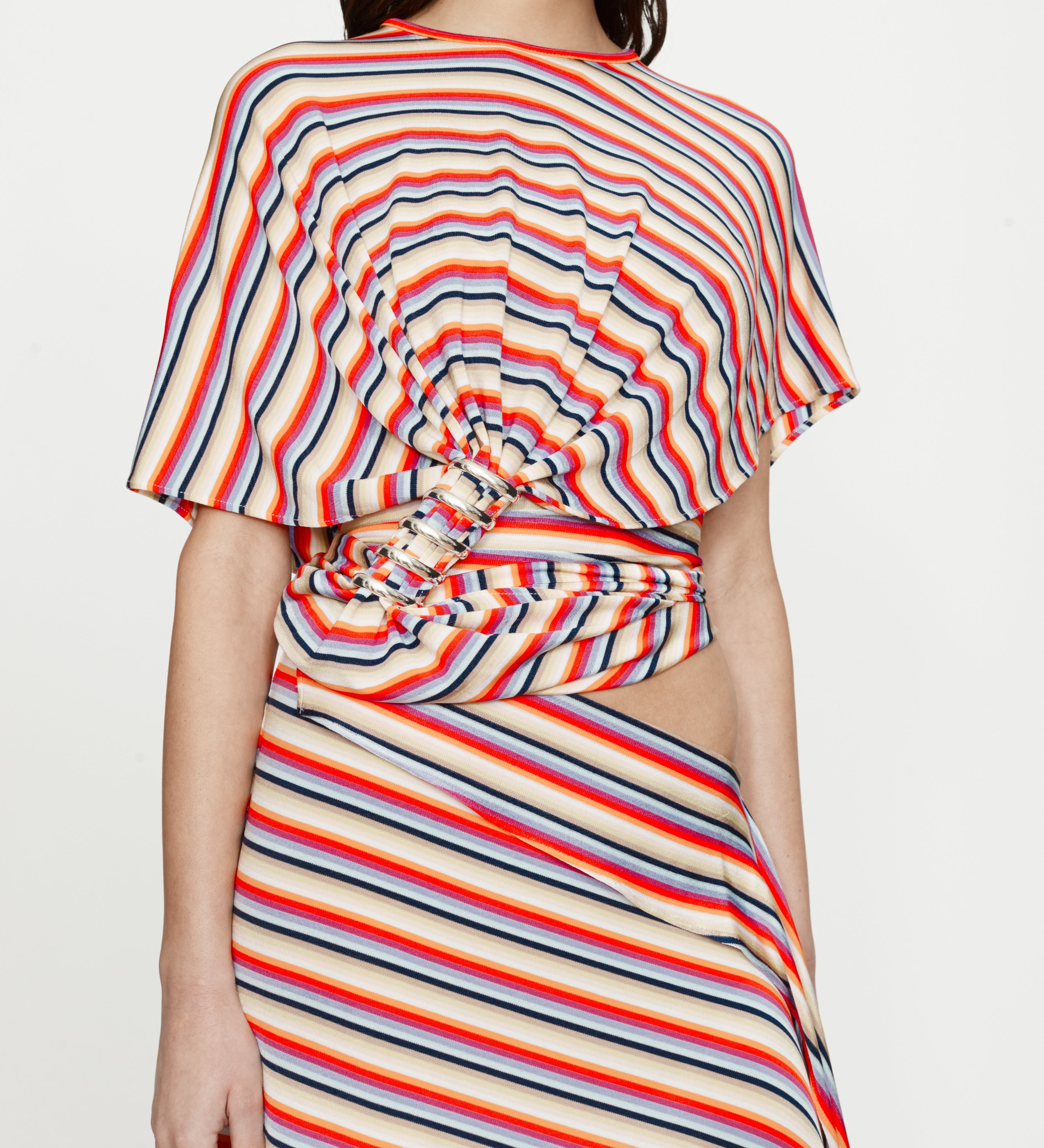 Christopher Esber - Calypso Coiled Jersey Tee