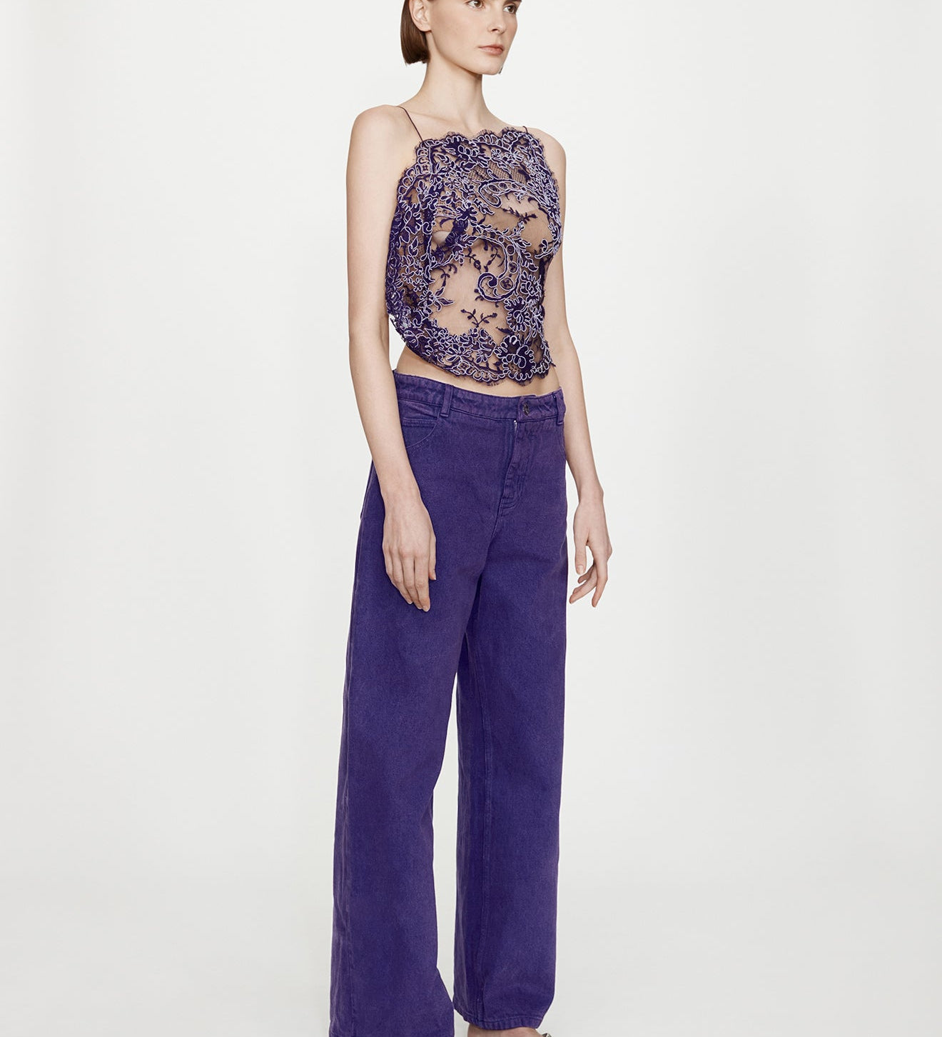 Christopher Esber - Iris Floating Lace Cami