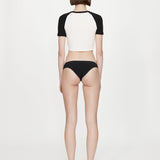 Christopher Esber - Tucked Ringer Jersey Knit Tee