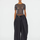 Christopher Esber - Cocoon Belted Taffeta Trouser