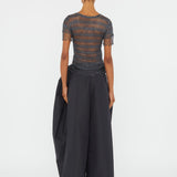 Christopher Esber - Cocoon Belted Taffeta Trouser